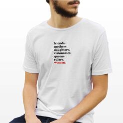 Scritte alineate ENG t-shirt personalizzata uomo digitalshirt bianca