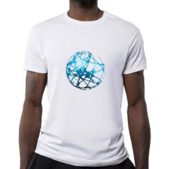 Sfera t-shirt personalizzata uomo digitalshirt bianca