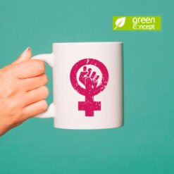 Simbolo Femminista tazza ceramica personalizzata digitalshirt