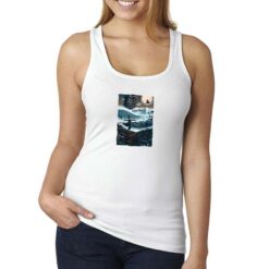 Spaventapasseri canottiera personalizzata donna digitalshirt bianca