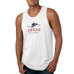 Texas canotta personalizzata uomo digitalshirt bianca