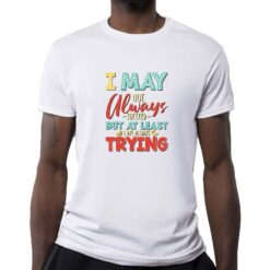 Trying t-shirt personalizzata uomo digitalshirt bianca