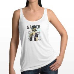 Wander canottiera personalizzata donna digitalshirt bianca