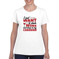 Want Wine t-shirt personalizzata donna digitalshirt bianco