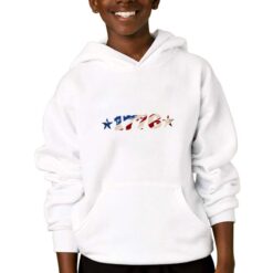 1776 Independence felpa con cappuccio personalizzata bambino digitalshirtbianco