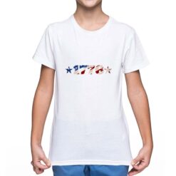 1776 Independence t-shirt personalizzata bambino digitalshirt bianca