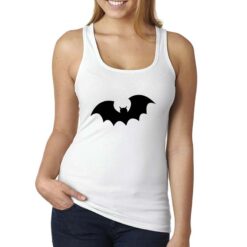Batman Pippistrello canottiera personalizzata donna digitalshirt bianca