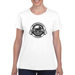 Motorcycles Ride Live t-shirt personalizzata donna digitalshirt bianco