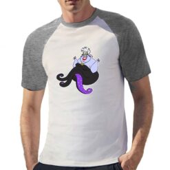 Ariel t-shirt bicolor personalizzata uomo digitalshirt grigia