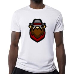 Barbuto t-shirt personalizzata uomo digitalshirt bianca