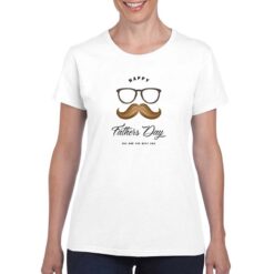 Best Dad t-shirt personalizzata donna digitalshirt bianco