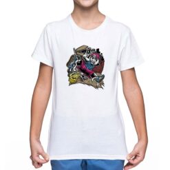 Break Dance t-shirt personalizzata bambino digitalshirt bianca