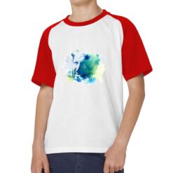 Bud Spencer Colori t-shirt bicolor personalizzata bambino digitalshirt rossa
