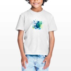 Bud Spencer Colori t-shirt personalizzata bambino digitalshirt bianca