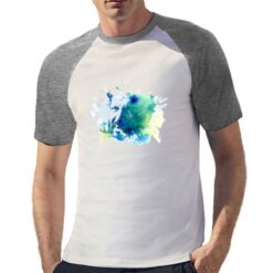 Bud Spencer Colori t-shirt bicolor personalizzata uomo digitalshirt grigia