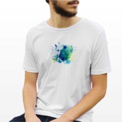 Bud Spencer Colori t-shirt personalizzata uomo digitalshirt bianca