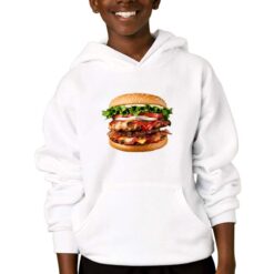 Purger Pic felpa con cappuccio personalizzata bambino digitalshirtbianco