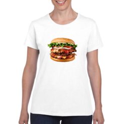 Purger Pic t-shirt personalizzata donna digitalshirt bianco