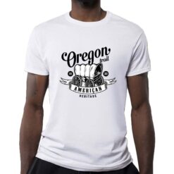 Carovana t-shirt personalizzata uomo digitalshirt bianca