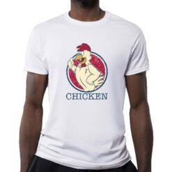 Chicken t-shirt personalizzata uomo digitalshirt bianca