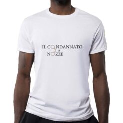 Condannato a Nozze 2 t-shirt personalizzata uomo digitalshirt bianca