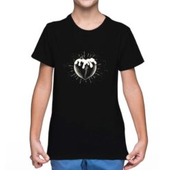Cuore Goloso t-shirt personalizzata bambino digitalshirt nera