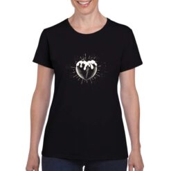 Cuore Goloso t-shirt personalizzata donna digitalshirt nera