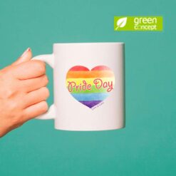 Cuore Pride tazza ceramica personalizzata digitalshirt