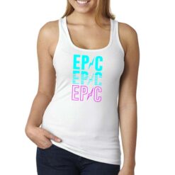 Epic canottiera personalizzata donna digitalshirt bianca