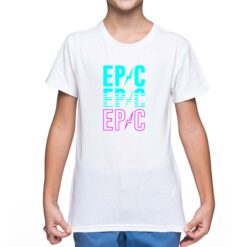 Epic t-shirt personalizzata bambino digitalshirt bianca