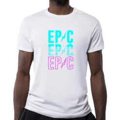 Epic t-shirt personalizzata uomo digitalshirt bianca