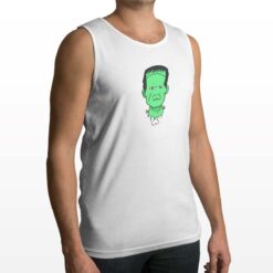 Frankenstein canotta personalizzata uomo digitalshirt bianca