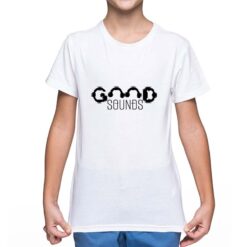 Good Sounds t-shirt personalizzata bambino digitalshirt bianca