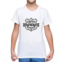 Harley California t-shirt personalizzata bambino digitalshirt bianca