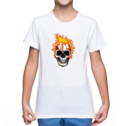 Hellrider Painting t-shirt personalizzata bambino digitalshirt bianca