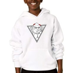 Hellboy felpa con cappuccio personalizzata bambino digitalshirtbianco