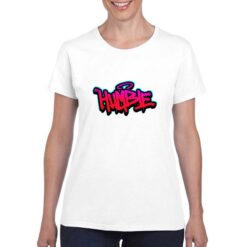 Humble t-shirt personalizzata donna digitalshirt bianco