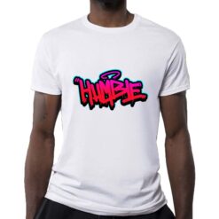 Humble t-shirt personalizzata uomo digitalshirt bianca