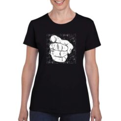 I want you t-shirt personalizzata donna digitalshirt nera