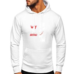 Joker felpa con cappuccio personalizzata uomo digitalshirt bianca