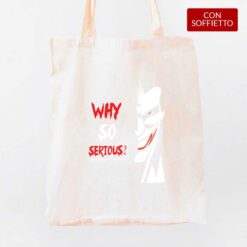 Joker shopper personalizzata digitalshirt cotone organico