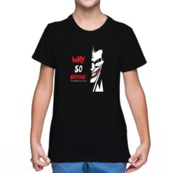 Joker t-shirt personalizzata bambino digitalshirt nera