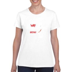 Joker t-shirt personalizzata donna digitalshirt bianco