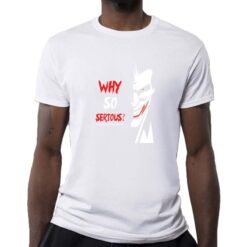 Joker t-shirt personalizzata uomo digitalshirt bianca