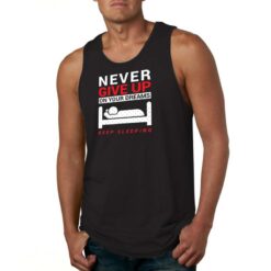 Keep Sleeping canotta personalizzata uomo digitalshirt nero