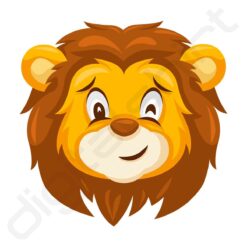 bavaglino grafica lion fuchsia digitalshirt