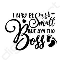 bavaglino grafica little boss fuchsia digitalshirt