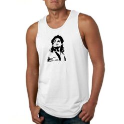Michael Jackson  canotta personalizzata uomo digitalshirt bianca