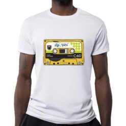Mix Tape t-shirt personalizzata uomo digitalshirt bianca