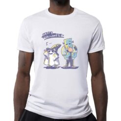 Mostri Halloween t-shirt personalizzata uomo digitalshirt bianca